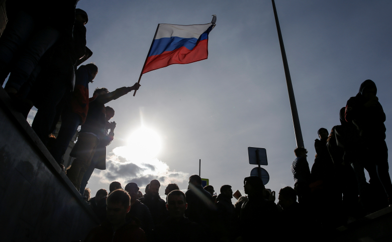 Митинг в Москве 26 марта. Фото: Maxim Shemetov / Reuters