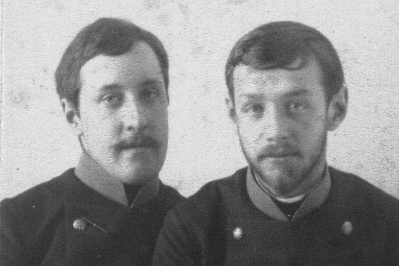Александр Вышнеградский (слева) и  Э. Визель. Фото: wikipedia.org