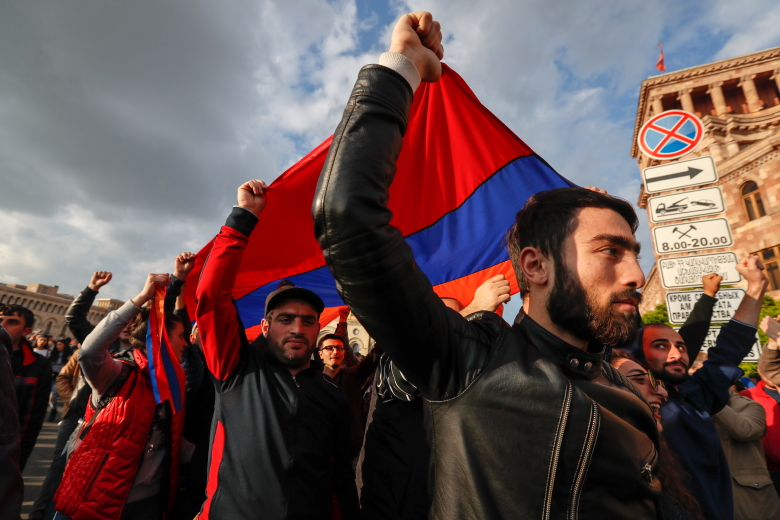 Протесты в Ереване. Фото: Артем Геодакян / ТАСС