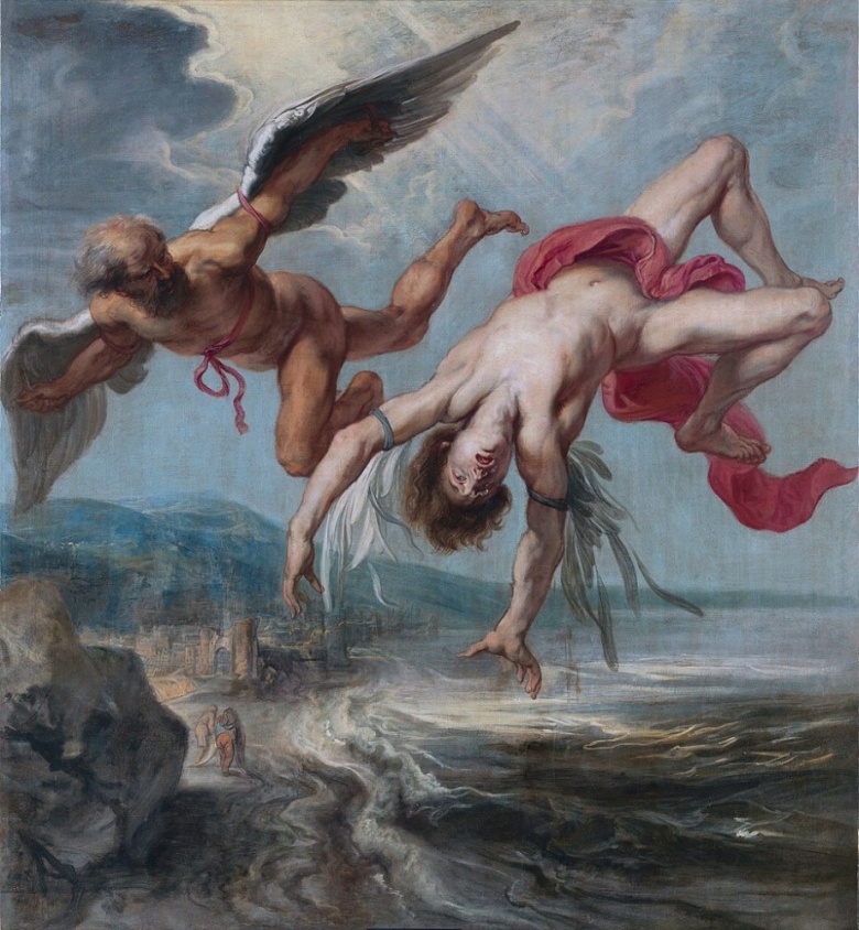 "Падение Икара". Якоб Питер Гови, 1635 — 1637.