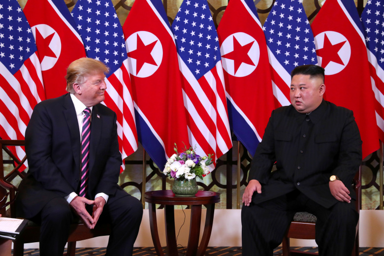 Дональд Трамп и Ким Чен Ын. Фото: Leah Millis / Reuters