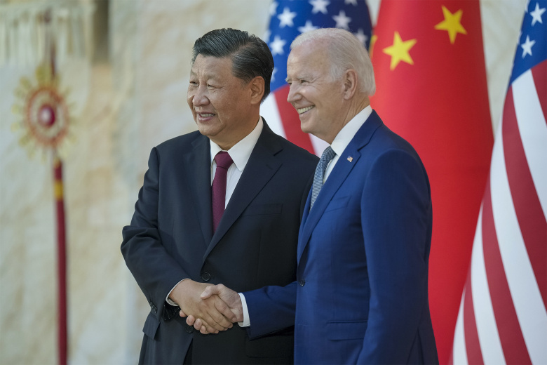 14 ноября 2022 года. Си Цзиньпин и Джо Байден на саммите G20 в Индонезии