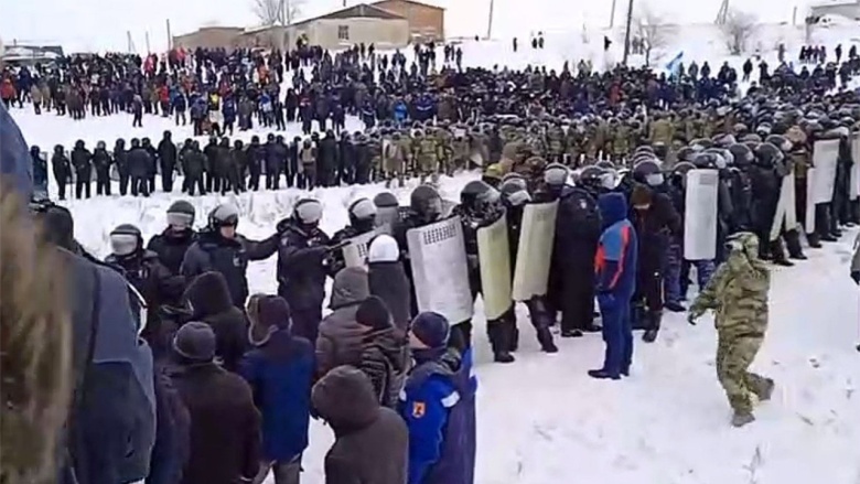 Протест в Башкирии, 17 января 2024 год