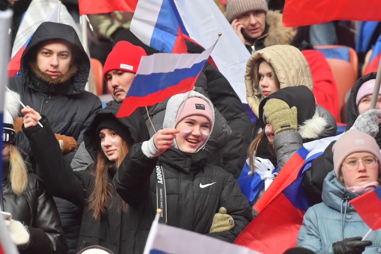 Провластный митинг 23 февраля в Москве