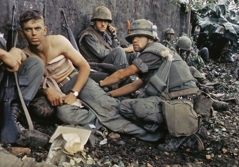Американские солдаты во Вьетнаме, 1967