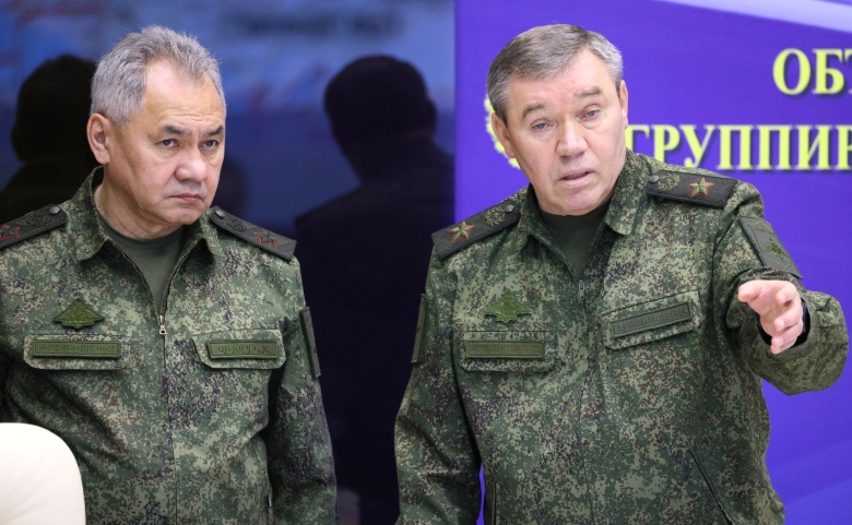 Министр обороны РФ Сергей Шойгу и начальник Генштаба Валерий Герасимов
