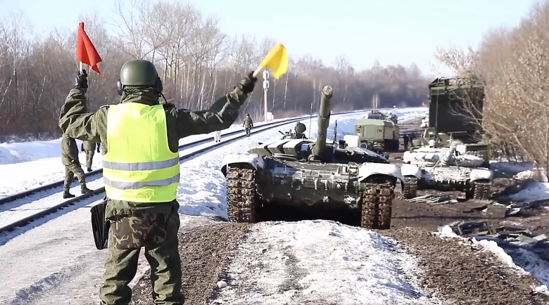 Российские военные и техника после февральских учений в Крыму. Фото: Минобороны России/ Global Look Press