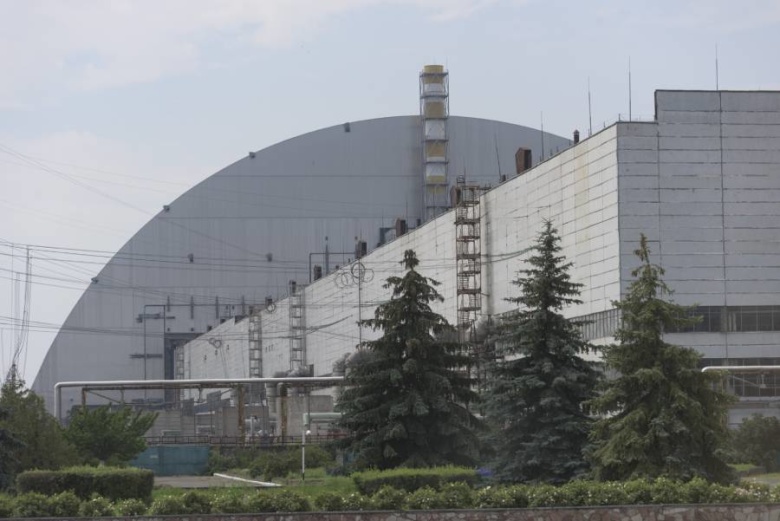 Чернобыльский саркофаг, 2018 год. Фото: Hnapel / wikipedia.org