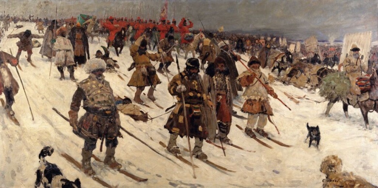 «Поход московитян. XVI век». Сергей Иванов, 1903
