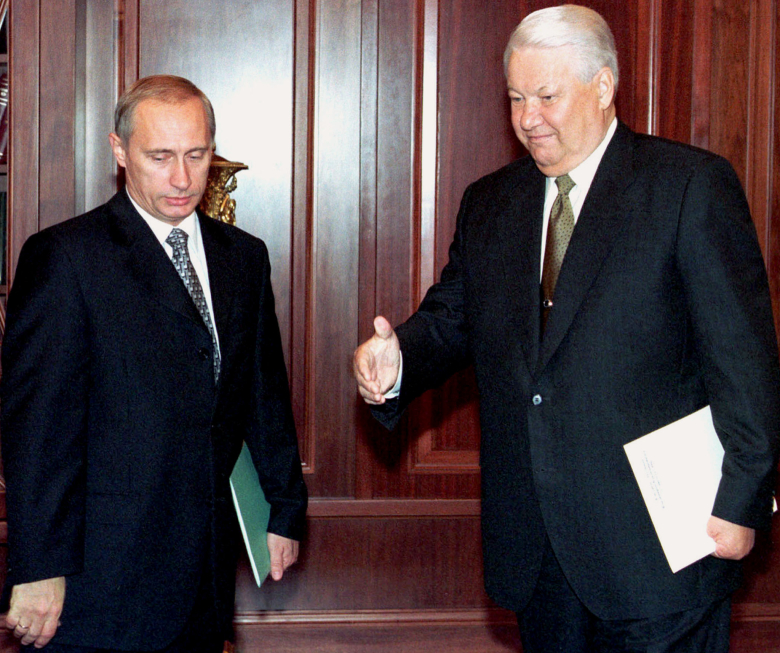 Владимир Путин и Борис Ельцин. Фото: Reuters