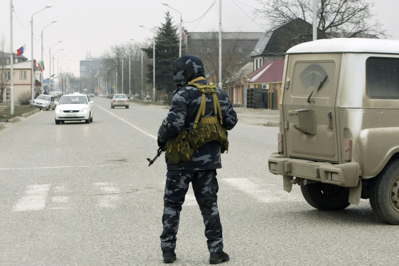 Контртеррористическая операция в Грозном. Фото: Reuters