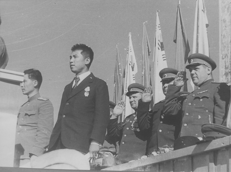 Ким Ир Сен, 1945 год.