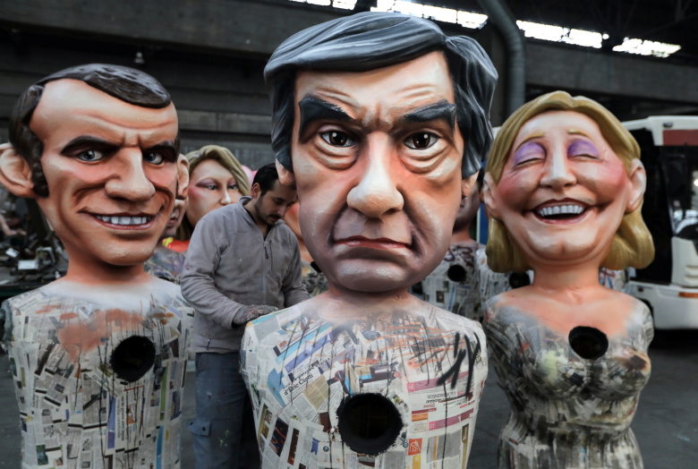 Подготовка к карнавалу во Франции. Фото: Eric Gaillard / Reuters
