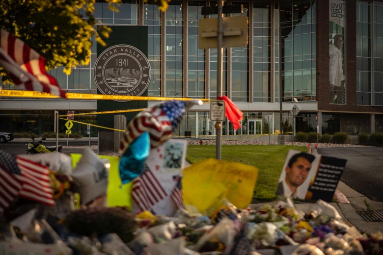 Университет долины Юта, США, место убийства консервативного политического активиста Чарли Кирка, 13 сентября 2025 года