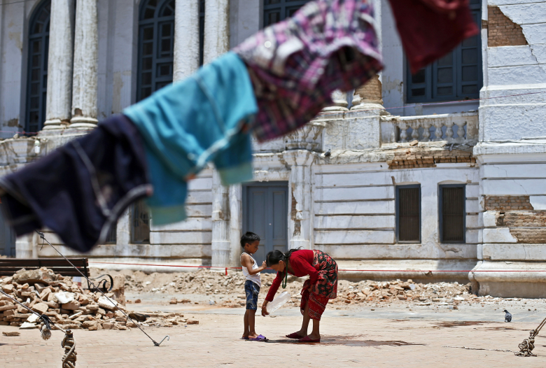 Ситуация в Непале после землетрясения.