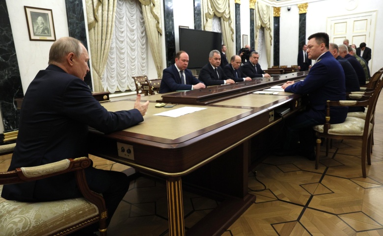Совещание Владимира Путина с руководителями силовых ведомств