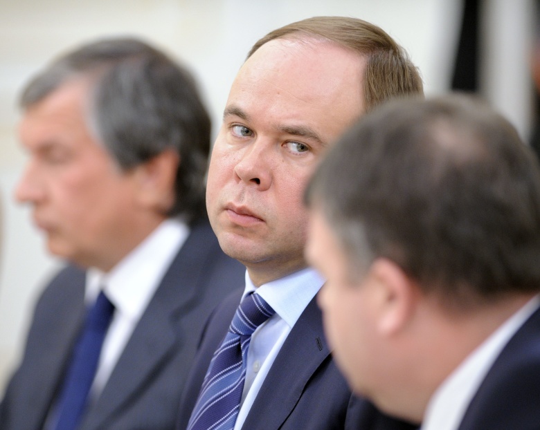 Антон Вайно на заседании президиума правительства России.