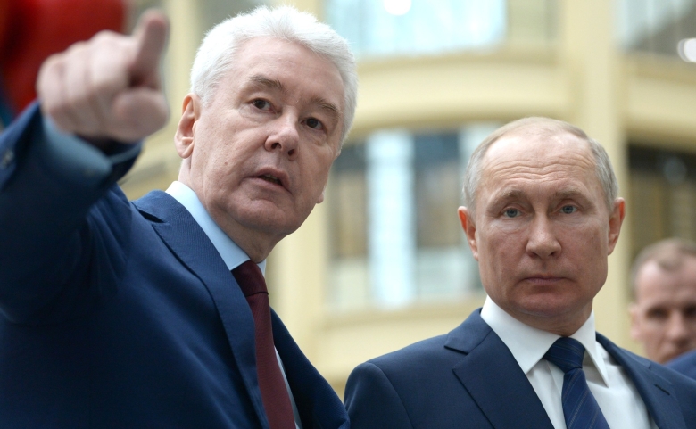 Сергей Собянин и Владимир Путин. Фото: kremlin.ru
