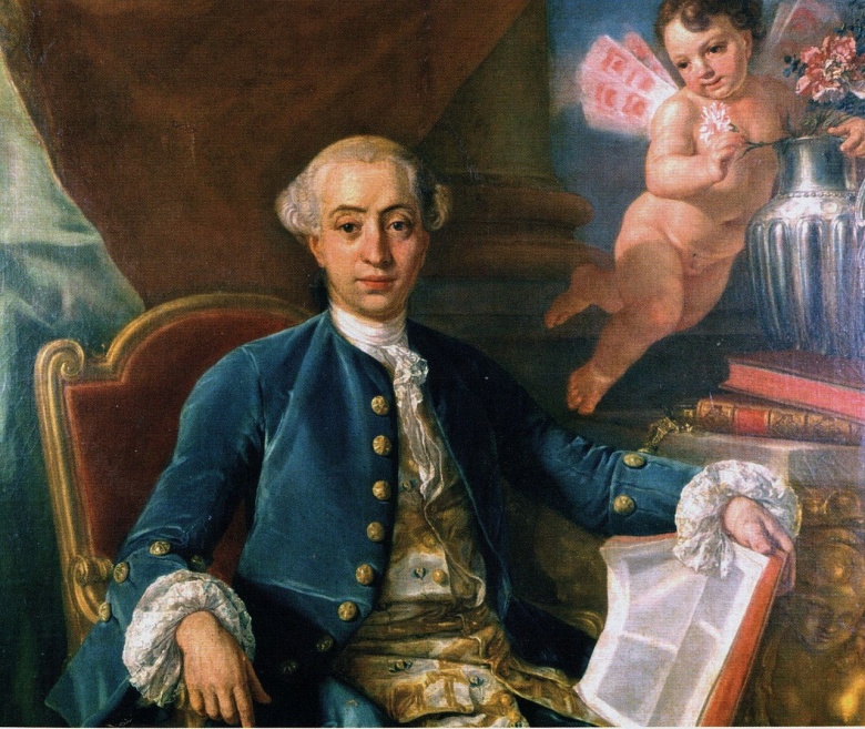 Предположительный портрет Джакомо Казановы, приписываемый кисти Франческо Наричи. Wikipedia