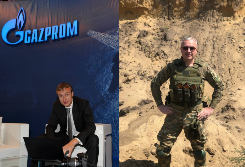 Игорь Волобуев во время работы в «Газпроме» и во время службы в ВСУ