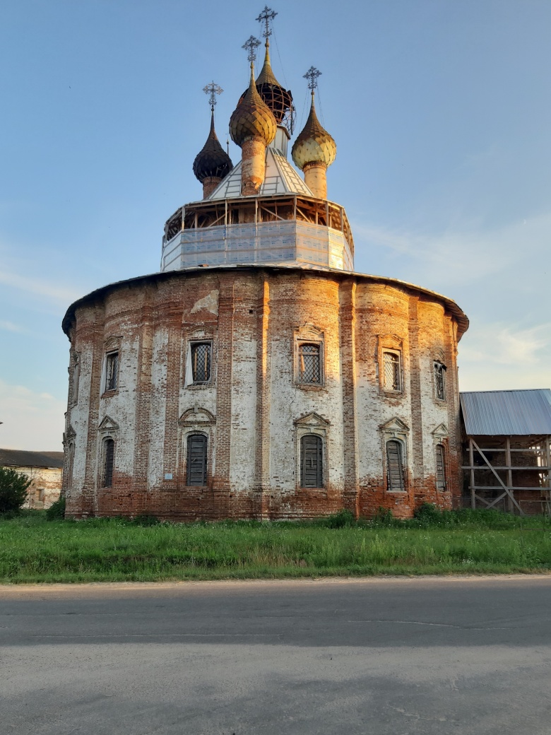 Церковь Казанской иконы божьей матери в селе Курба