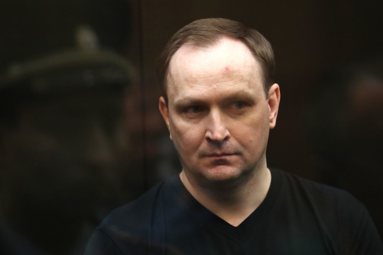 Денис Сугробов во время оглашения приговора в Мосгорсуде. Фото: Сергей Савостьянов/ТАСС
