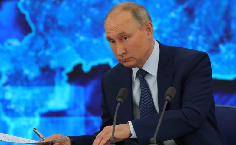 Ежегодная пресс-конференция Владимира Путина, 17 декабря 2020 года. Фото: kremlin.ru
