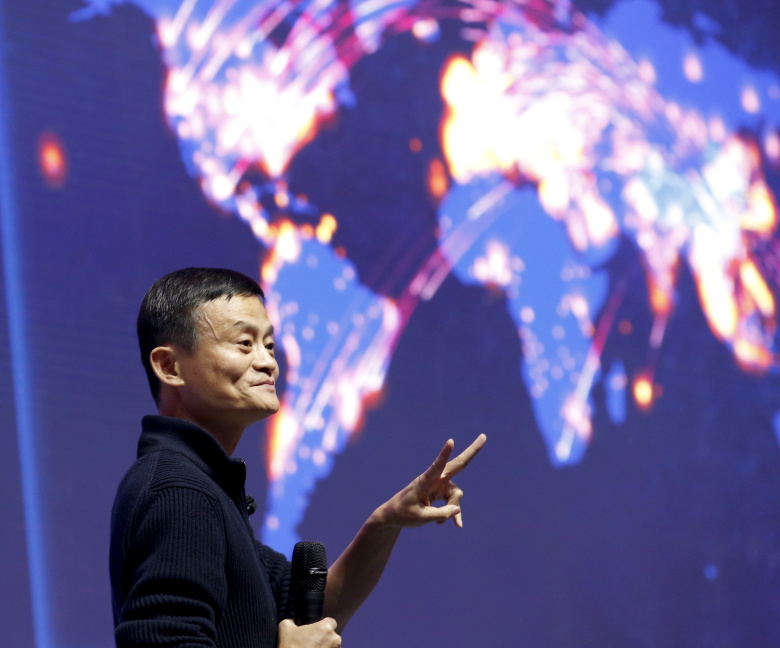 Основатель Alibaba Джек Ма.