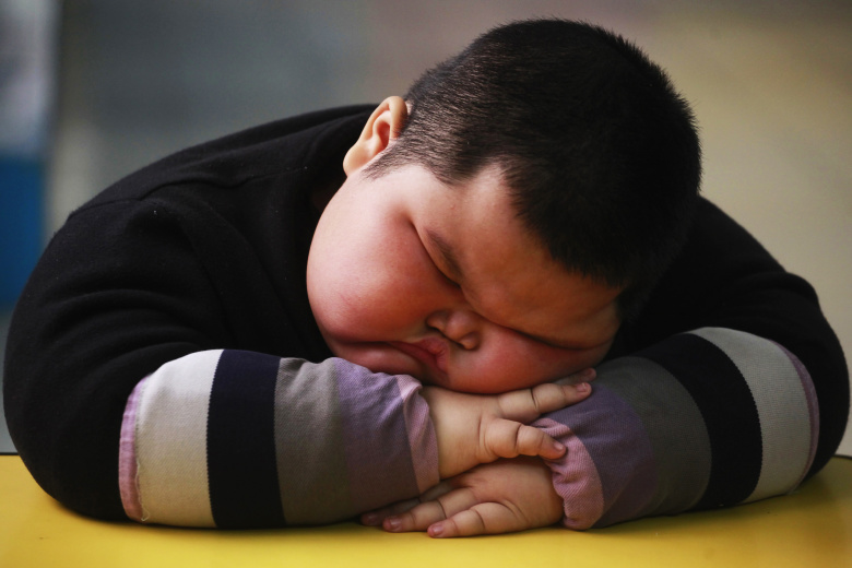 Лю Жихао, 4 года. Фото: David Johnson / Reuters