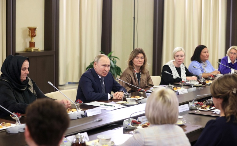 Путин в Ново-Огарево, 25 ноября 2022 года