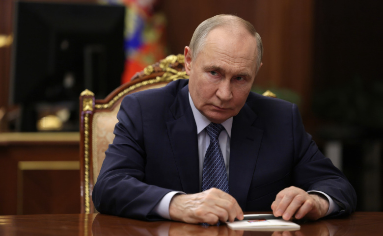 Владимир Путин в Кремле, 5 августа 2025 года