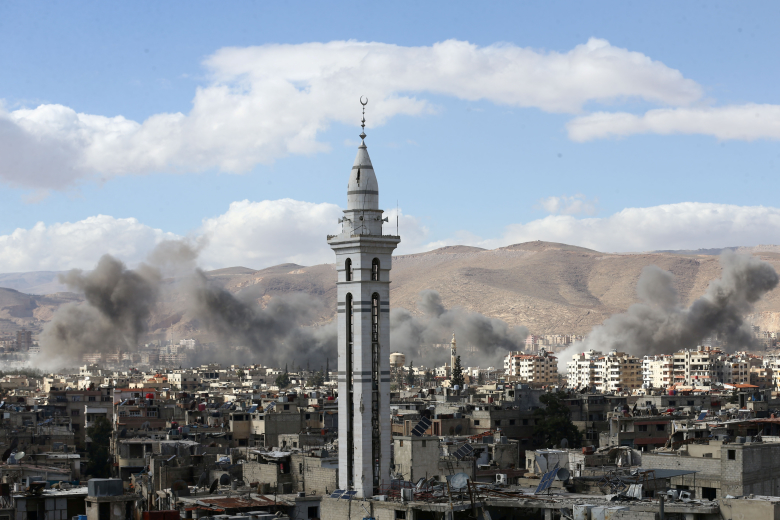 Восточная Гута, 27 февраля 2017. Фото: Bassam Khabieh / Reuters