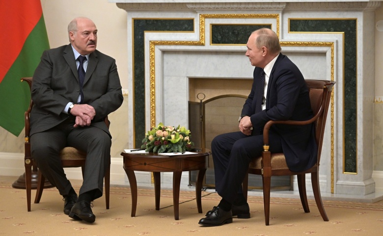 Встреча Александра Лукашенко и Владимира Путина