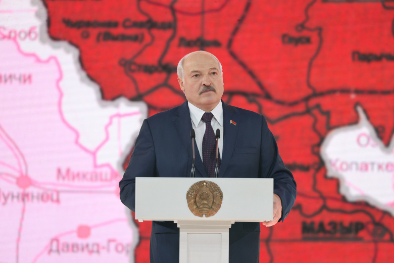 Александр Лукашенко на форуме патриотических сил "Символ единства". Фото: president.gov.by
