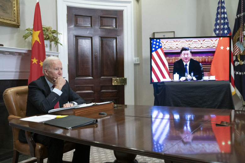 Разговор президента США Джо Байдена и председателя КНР Си Цзиньпина