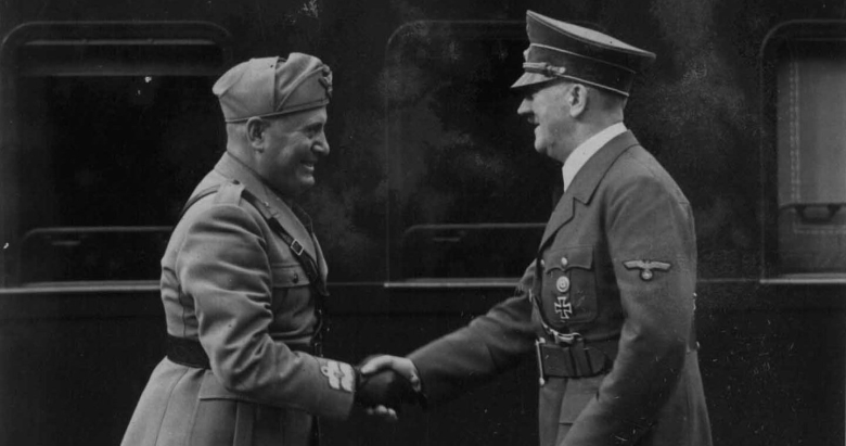 Адольф Гитлер и Бенито Муссолини, 1941 год. Фото: wikipedia.org