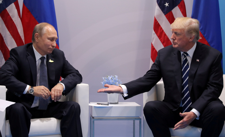 Владимир Путин и Дональд Трамп. Фото: Carlos Barria / Reuters
