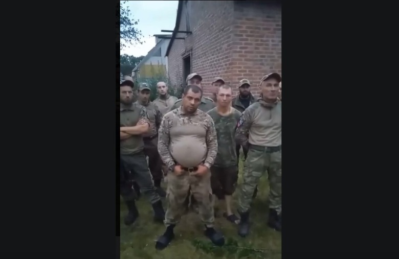 Бойцы российской роты «Шторм Z»