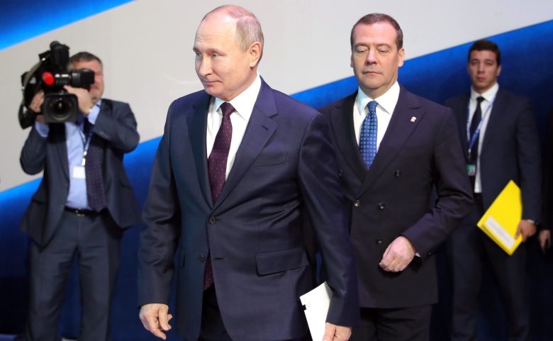 Владимир Путин и Дмитрий Медведев. Фото: kremlin.ru