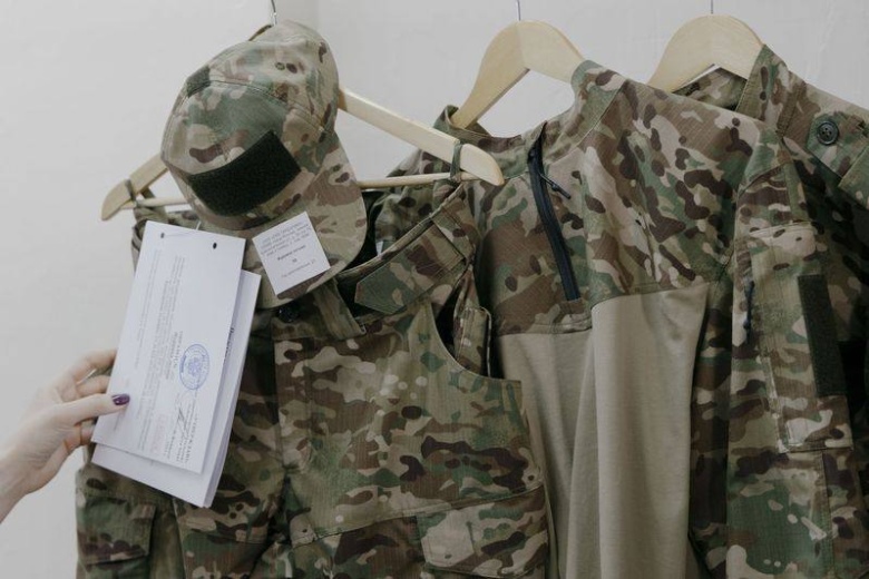 Новая форма, которую шьют для российских военных