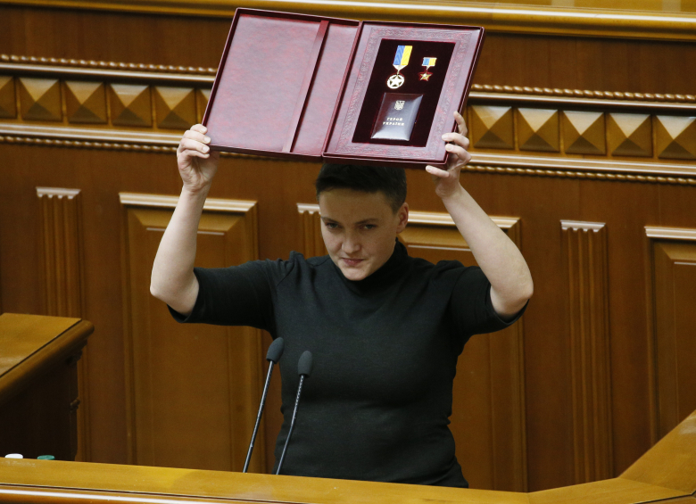 Надежда Савченко. Фото: Valentyn Ogirenko / Reuters