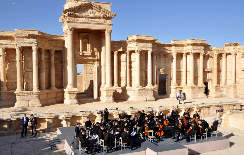 Концерт симфонического оркестра Мариинского театра, Пальмира, 6 мая 2016