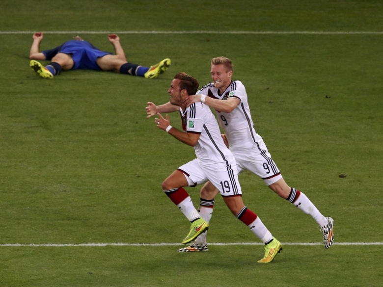 Игроки сборной Германии на Чемпионате мира по футболу –  2014. Фото: REUTERS / David Gray