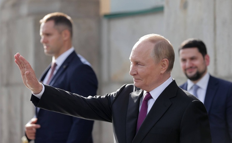 Президент России Владимир Путин в Кремле, 7 августа 2025 года