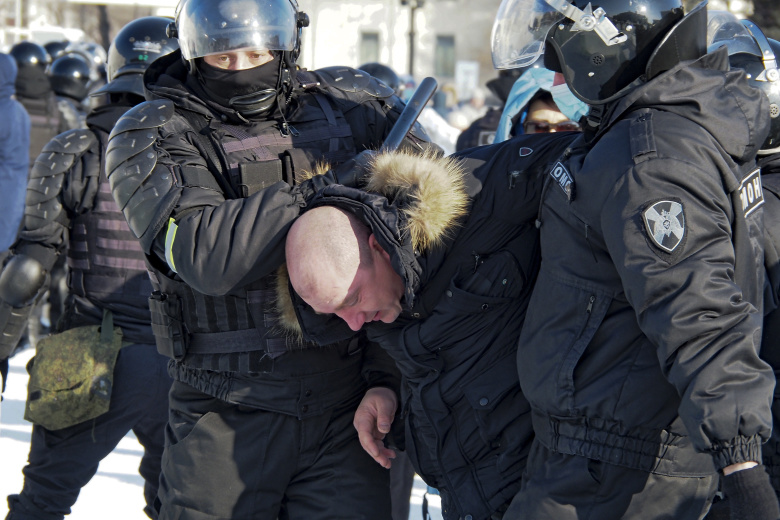 Митинг в Хабаровске. Фото: Igor Volkov / AP / ТАСС