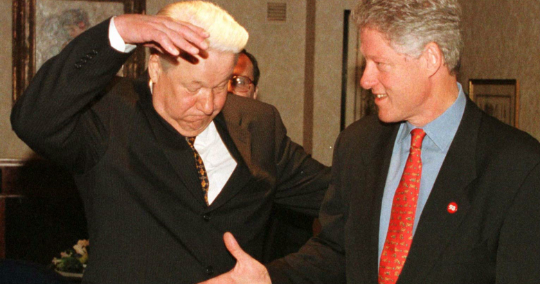 Борис Ельцин и Билл Клинтон, 1998 год. Фото: Reuters