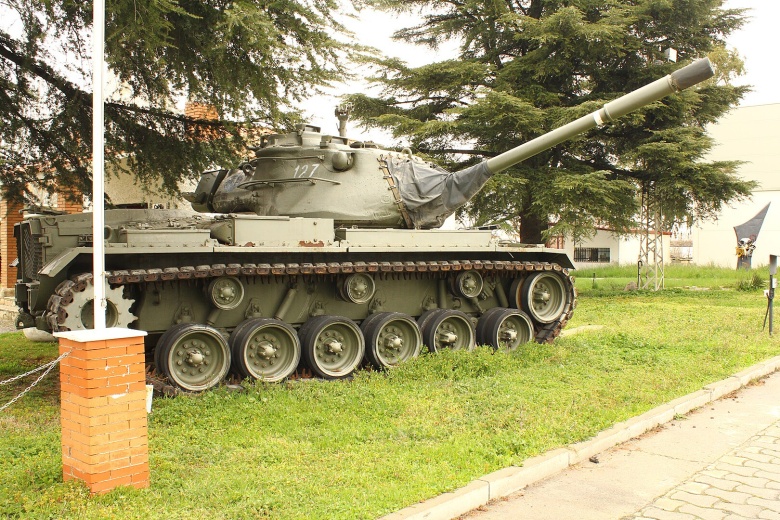 Один из танков, появившихся на улицах Валенсии во время неудавшегося путча в феврале 1981 года