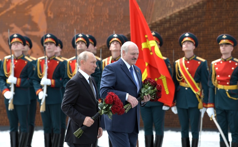 Выступление президентского полка в кремле