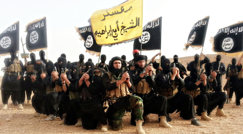 Пропагандистское фото участников ИГИЛ.