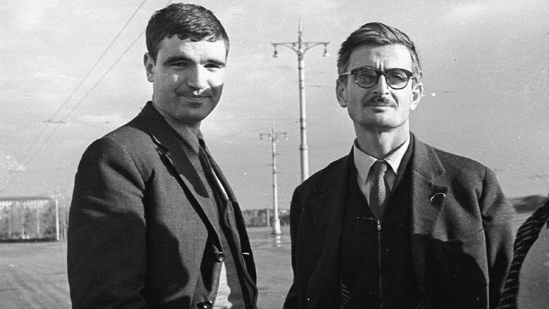 Геннадий Шпаликов и Марлен Хуциев